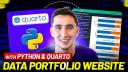 How to Build a Data Science Portfolio Website with Python & Quarto!